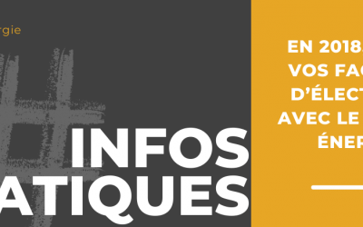 EN 2018, PAYEZ VOS FACTURES D’ÉLECTRICITÉ AVEC LE CHÈQUE ÉNERGIE