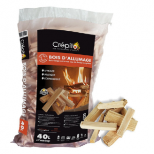 Bois d'Allumage en Chêne Sec, 8 kg, Bûchettes de 25 cm | FindTheDeal